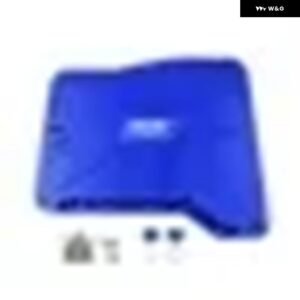 CNC アルミ エンジン オイルパンビレット フィン付きトランス ミッション オイルサンプパンブラックブルー 09 18 GTR R35 VR38DETT VR38 LZ-OP48 - Blue