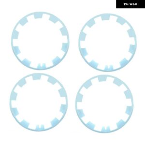 ホイールリム プロテクター タイヤカバー 20インチ ホイールホイールキャップ 4個 - Blue