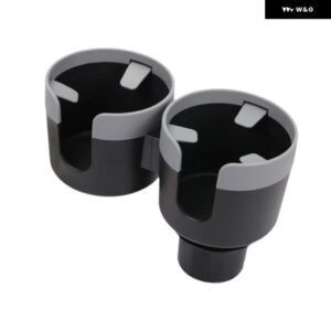 カップホルダー インサートドリンクホルダー 自動 トラック RV 用ベース - Grey