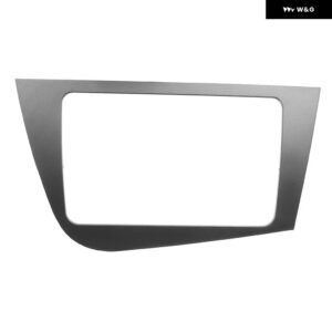 ダブルディンラジオ フェイシアセアトレオン 2005+ 左右ハンドドライブ DVD フレーム ステレオ パネル ダッシュインストール トリム キット GPS ベゼル - RHD Driving Side