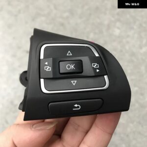 1個 ステアリングホイール 多機能 ボタン 5C0 959 537 B 538 VW ジェッタ MK6 VW ゴルフ MK6 EOS ゴルフ プラスティグアントゥーラン AMAROK キャディー - R