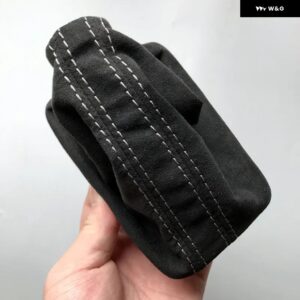 シフト ノブ スエードブーツ ダストカバー V W LHD ゴルフ 7 7.5 MK7 ホワイトライン レッドライン - A