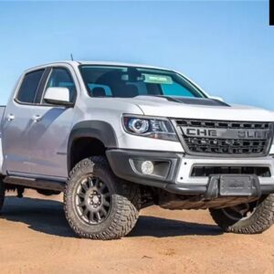 ODM 独自のデザイン バンパー フロント レーシンググリル グリル ブラックマスクフィットコロラド 2016-2019 ピックアップアクセサリーカーパーツ - A north version