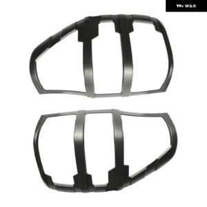 カー スタイリング モールド 外装 トリム プレートカバー フィットレンジャー T7 T8 XL XLT WILDTRACK MK2 MK3 フロントリアテールランプライトカバー - REAR COVER