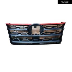 フロント レーシンググリル フォーチュナー 2023 2024 2025 SUV ABS グリル メッシュマスクカバー 自動 - red black