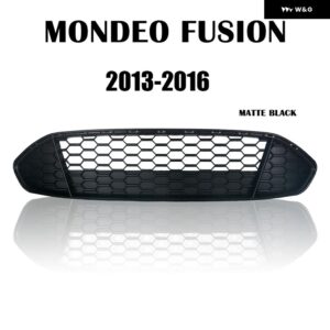 モンデオ レーシンググリル 用にモンデオフュージョン MK2 MK3 2013-16 フロント バンパー グリル フロントグリル メッシュ - With hourse Emblem2