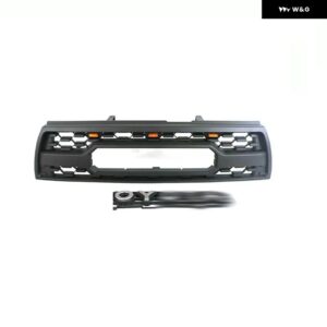 フロント レーシンググリル 4 ランナー 35065 ABS グリル メッシュマスクカバー 自動 - WITH LED