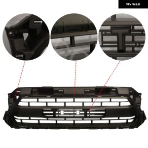 レーシンググリル タコマ 2012-15 LED フロント バンパー メッシュマスクカバー グリル 自動 - WITH LED