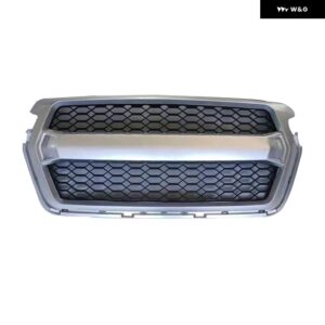 DMAX レーシンググリル D MAX D-MAX 2021 フロントグリル メッシュ バンパー メッシュカバー グリル ラジエーター グリル フロントセンターグリル - With Sliver letters