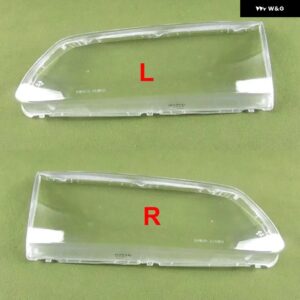 リファイン 2007-2012 ヘッドランプ シェル ヘッドライト カバー クリアマスクレンズ プレキシガラス交換 - 2PCS Left and Right