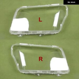 BAIC BJ40 BJ40L 2010-2016 2017 2018 カーアクセサリー ヘッドランプ カバー ク リア ヘッドライト シェルレンズ プレキシガラス - 2PCS Left and Right