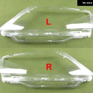 シュコダ ラピッド 2018 2019 ヘッドライト カバー シェード ヘッドランプ シェルクリアレンズ プレキシガラス - 2PCS Left and Right