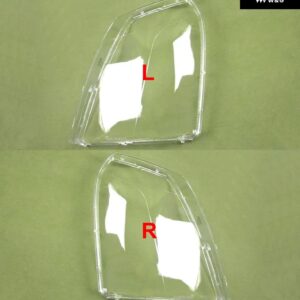 キャデラック エスカレード 2006-2013 ヘッドライト カバー クリア ヘッドランプ シェルレンズ 交換 プレキシガラス - 2PCS Left and Right
