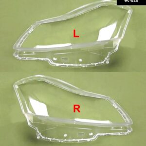 インフィニティ Mシリーズ M35 2008 2009 2010 カーアクセサリー ヘッドライト レンズ カバー ク リア ヘッドランプ シェルプレキシガラス - 2PCS Left and Right