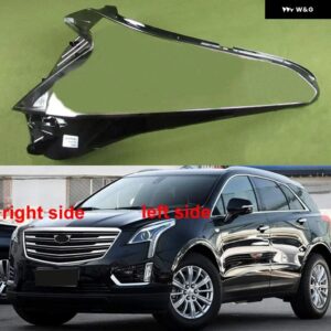 キャデラック XT5 2016-2022 ヘッドランプ カバー ク リア ヘッドライト シェルレンズ プレキシガラス - 1PCS left side