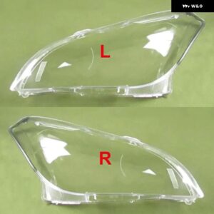 インフィニティ Mシリーズ M25 M35 M37 2011 2012 ヘッドライト カバー レンズ ク リアランプ シェルプレキシガラス交換 - 2PCS Left and Right