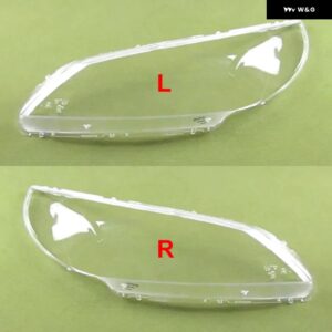 HEYUE セダン 2009-2012 ヘッドランプ シェル ヘッドライト カバー クリアレンズ プレキシガラス交換 - 2PCS Left and Right