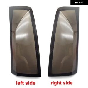 キャデラック ATS ATS-L 2013-2017 リア テールライト シェルテールランプカバー ブレーキライトマスクの 交換 - 2PCS L and R gray