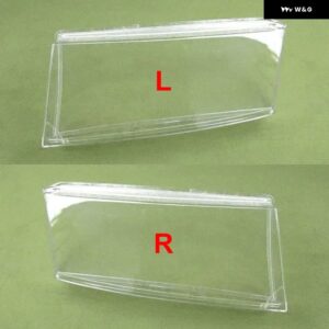 シュコダ オクタヴィア 36982 ヘッドランプ コーブク リア ヘッドライト シェルマスクレンズ プレキシガラス - 2PCS Left and Right