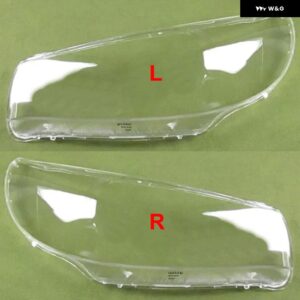HEYUE RS ハッチバック 2010 2011 2012 フロント ヘッドランプ カバー ク リア ヘッドライト シェルレンズ プレキシガラス - 2PCS Left and Right