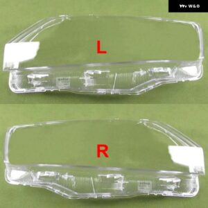 シュコダ ラピッド 2013-17 ヘッドライト カバー ヘッドランプ シェルクリアレンズ プレキシガラス交換 - 2PCS Left and Right