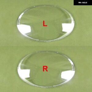 VW ビートル 2003-2012 ヘッドランプ カバー ヘッドライト シェルクリアマスクレンズ プレキシガラス - 2PCS Left and Right