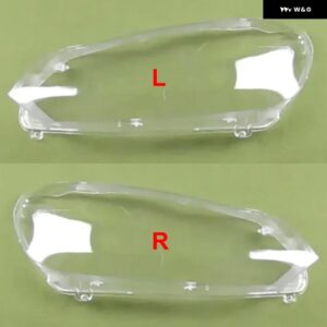 VW ゴルフ 6 キセノン /GTI 2010-13 ヘッドランプ クリアカバー ヘッドライト シェル レンズ プレキシガラス - 2PCS Left and Right
