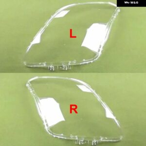 スズキ スイフト 2005-2016 ヘッドランプ カバー ヘッドライト シェード ク リア ランプシェル 黒と白汎用 - 2PCS Left and Right