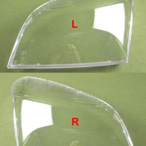 ジャックレイン 2012-2016 フロント ヘッドランプ カバー ク リアランプ ヘッドライト シェルレンズ 交換 プレキシガラス - 2PCS Left and Right