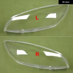 BAIC セノバ D50 2014 2015 2016 ヘッドランプ カバー クリアレンズ ヘッドライト シェル交換 プレキシガラス - 2PCS Left and Right