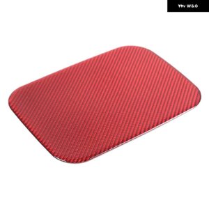 インフィニティ G25 G35 G37 2007-2013 ソフトカーボン燃料キャップ パネル ステッカー カバー トリム ステッカー カーアクセサリー - Carbon Fiber2