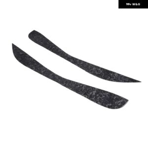 コルベット C8 スティングレイ Z51 Z06 2020-2023 ソフトカーボン車内側ドア抗キック パネル 飾る インテリア カーアクセサリー - Forged pattern