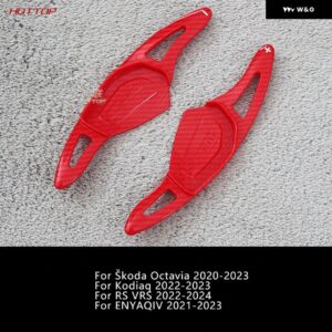 カーボン シフト ピック シュコダ オクタビアコディアック RS VRS ENYAQIV - Carbon Red 2pcs