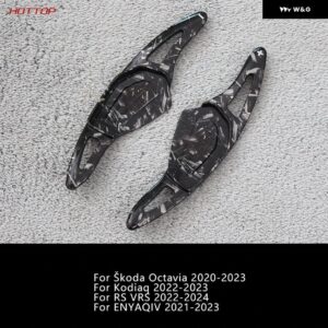 カーボン シフト ピック シュコダ オクタビアコディアック RS VRS ENYAQIV - Forging 2pcs