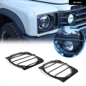 カーボン テールライト カバー ネット INEOS 擲弾兵 2020-2024 リアランプ ガード トリム アクセサリー - Front Matte Black