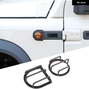 サイド ウィンカーライト メッシュカバー INEOS 擲弾兵 2020-2024 カーボン信号ランプ トリム アクセサリー - Style 1