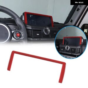 カーボンカーセンター ダッシュボード GPS ナビゲーションフレーム ステッカー トリム INEOS 擲弾兵 2020-2024 装飾 キット アクセサリー - Style A2