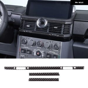 カーボンカーセンター ダッシュボード GPS ナビゲーションフレーム ステッカー トリム INEOS 擲弾兵 2020-2024 装飾 キット アクセサリー - Style C1