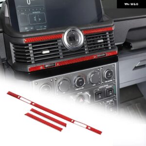 カーボンカーセンター ダッシュボード GPS ナビゲーションフレーム ステッカー トリム INEOS 擲弾兵 2020-2024 装飾 キット アクセサリー - Style C2