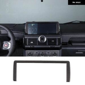 カーボンカーセンター ダッシュボード GPS ナビゲーションフレーム ステッカー トリム INEOS 擲弾兵 2020-2024 装飾 キット アクセサリー - Style A1