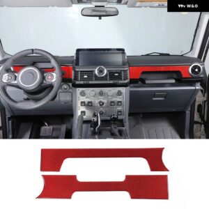 カーボンカーセンター ダッシュボード GPS ナビゲーションフレーム ステッカー トリム INEOS 擲弾兵 2020-2024 装飾 キット アクセサリー - Style B2