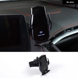 カーセンター コントロール ナビゲーション画面電話 マウント 携帯電話ホルダー GPS スタンド コルベット C8 スティングレイ Z51 Z06 2020-2023 - Style E