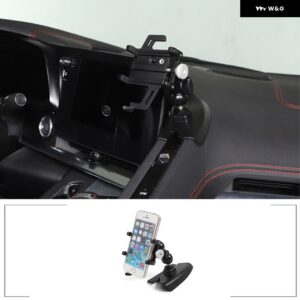 カーセンター コントロール ナビゲーション画面電話 マウント 携帯電話ホルダー GPS スタンド コルベット C8 スティングレイ Z51 Z06 2020-2023 - Style F