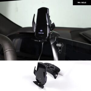 カーセンター コントロール ナビゲーション画面電話 マウント 携帯電話ホルダー GPS スタンド コルベット C8 スティングレイ Z51 Z06 2020-2023 - Style B