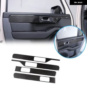 パワーウィンドウガラスリフト ボタン フレーム ステッカー トリム INEOS 擲弾兵 2020-2024 カーボン 装飾 スタイリング アクセサリー - style 3