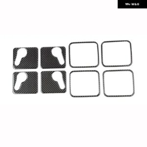 カーボンルーフ サイド パネル インテリア フック トリム フレーム ステッカー INEOS 擲弾兵 2020-2024 インテリア アクセサリー - carbon fiber