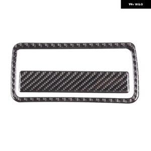 カーボン ステアリングホイールバックスクリーン表示フレーム ステッカー キット INEOS 擲弾兵 2020-2024 装飾 トリム アクセサリー - Black Carbon