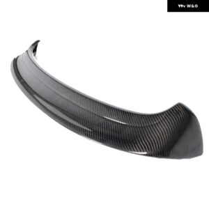 リアルーフ スポイラー 翼リップ VW ゴルフ 5 MK5 スタンダード 2005-2009 カーボンリア トランク ルーフ スポイラー ウイン グリップ FRP - Carbon Fiber