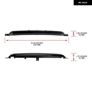 1X スモーク LED センターハイ マウント 3RD ブレーキライト VW ゴルフ MK7 GTI GTE GTD E- ゴルフ T-ROC トゥアレグ車テールストップランプ - Smoked Lens