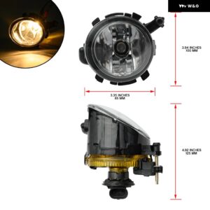 2X フロント バンパー L R サイド OE-SPEC ドライビング フォグライト ASSY キット セアト レオン II 09-12 イビサ IV 09-12 アルテア XL 09-15 トレド 05-0 - Halogen Type